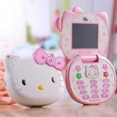 Kitty Style Folding Phone For Girls
